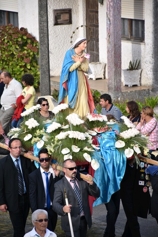 The procession for Our Lady of Encarnacion